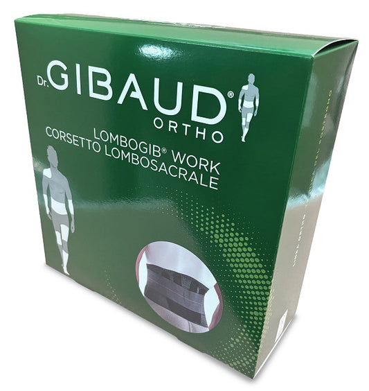 GIBAUD ORTHO CORSETTO LOMBOSACRALE LOMBOGIB WORK H26 TAGLIA 03