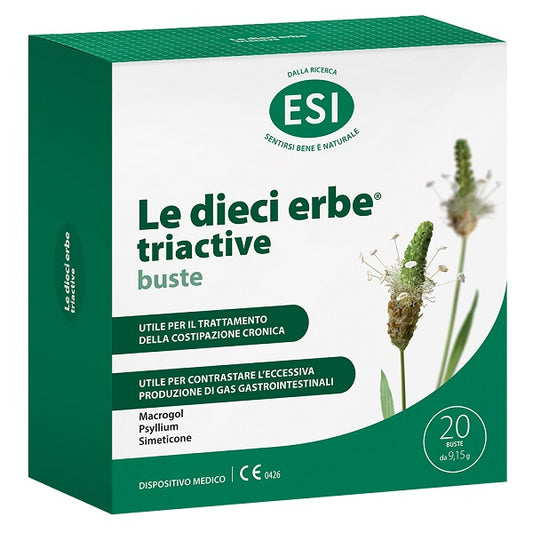 ESI LE DIECI ERBE TRIACTIVE 20 BUSTINE