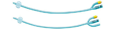 CATETERE VESCICALE A PERMANENZA FOLEY SILASIL PLUS ADULTO PER IRRIGAZIONE A 2 VIE CON PALLONCINO IN SILICONE 2 FORI LATERALI CH18 1 PEZZO