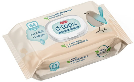 D-TOPIC WET WIPES 64 PIECES