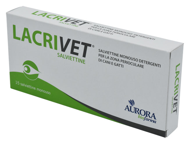 LACRIVET SALVIETTINE 15 PEZZI