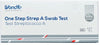 TEST AUTODIAGNOSTICO ONE STEP STREP A RILEVAZIONE QUALITATIVA ANTIGENE STREPTOCOCCO A IN TAMPONI FARINGEI
