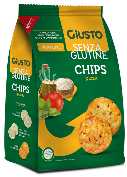 GIUSTO GLUTEN-FREE PIZZA CHIPS 40 G