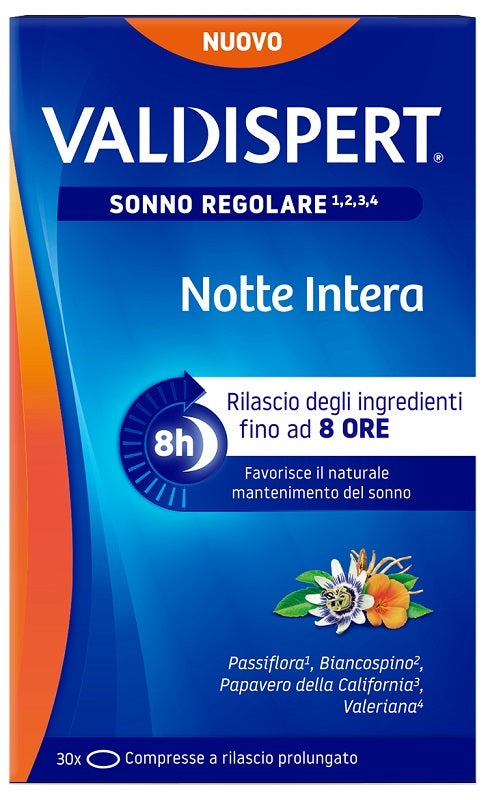 VALDISPERT WHOLE NIGHT 30 TABLETS