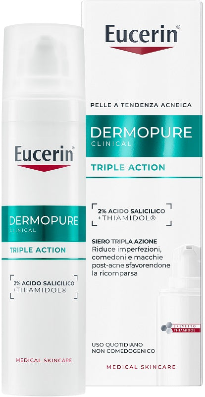 EUCERIN DERMOPURE CLINICAL SIERO TRIPLA AZIONE 40 ML