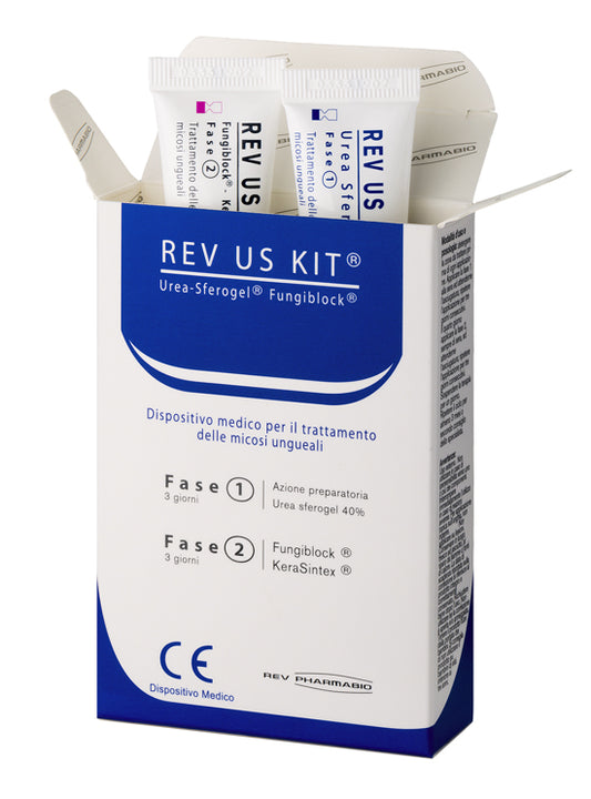 REV US NAIL ENAMEL KIT PHASE 1 15 ML + NAIL ENAMEL PHASE 2 15 ML