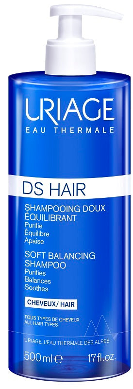 URIAGE DS HAIR SOFT BALANCING SHAMPOO 500 ML