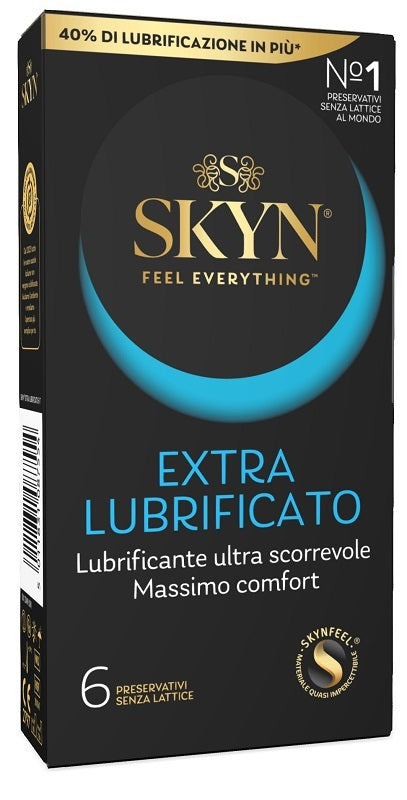 PROFILATTICO SKYN EXTRA LUBRIFICATO 6 PEZZI