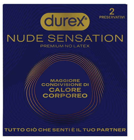 PRESERVATIVO DUREX NUDE SENSATION 2 PEZZI