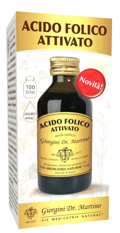 ALCOHOL-FREE ACTIVATED FOLIC ACID LIQUID 100 ML