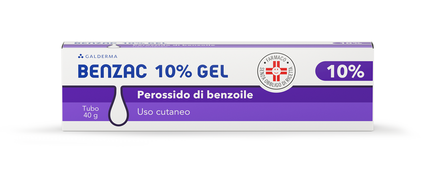 BENZAC*GEL 40G 10%
