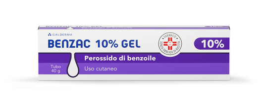 BENZAC*GEL 40G 10%