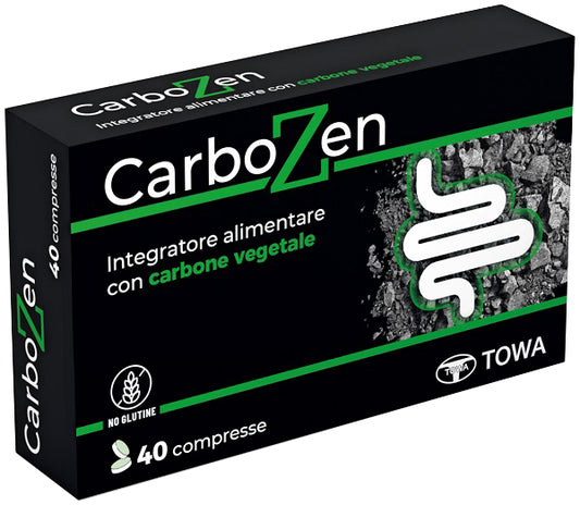 CARBOZEN 40 TABLETS GLUTEN-FREE
