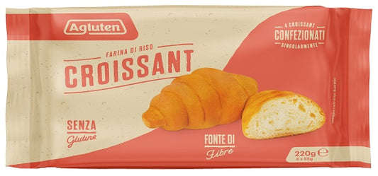 AGLUTEN CLASSIC CROISSANTS 4 PIECES OF 50 G LACTOSE-FREE MILK