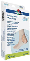 IDROCOLLOIDE MASTER-AID FOOTCARE VESCICHE TALLONE 69X44 MM 5 PEZZI A1