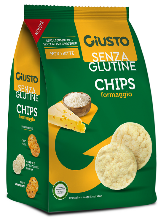 JUST GLUTEN-FREE CHEESE CHIPS 40 G