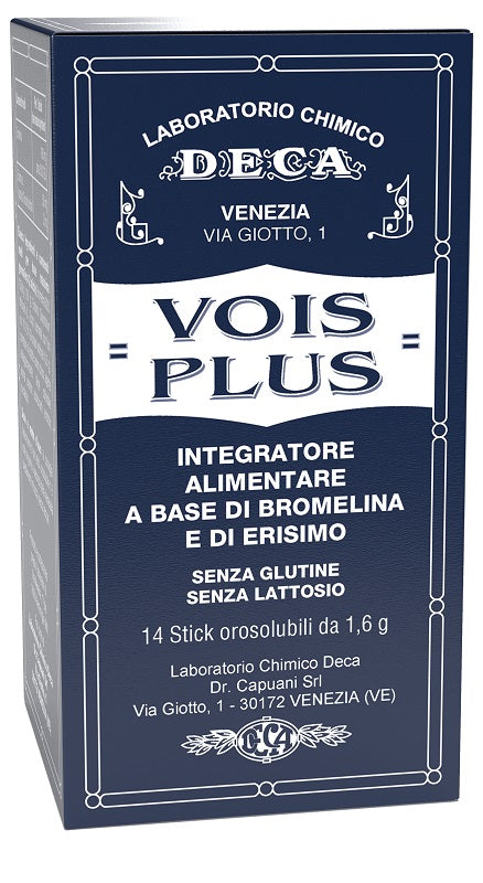 VOIS PLUS 14 OROSOLUBLE STICKS