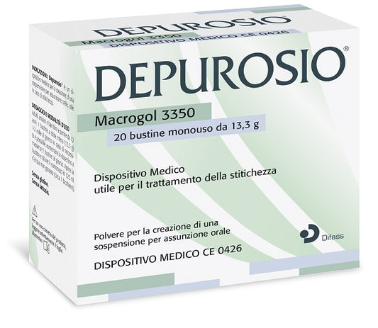 DEPUROSIO 20 BUSTINE DA 13,3 G SENZA GLUTINE SENZA LATTOSIO
