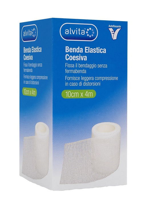 BENDA ELASTICA AUTOADESIVA ALVITA 10X4CM