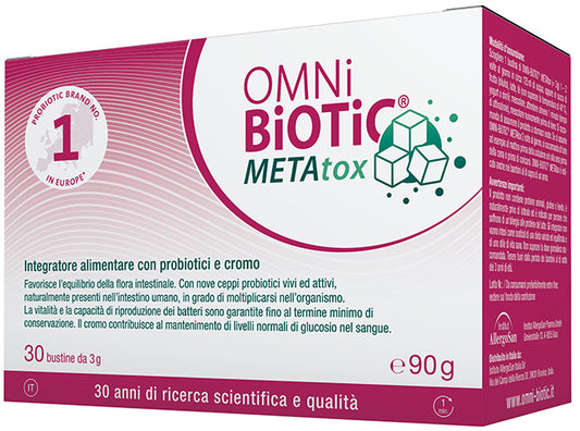OMNI BIOTIC METATOX 30 SACHETS 3 G GLUTEN-FREE LACTOSE-FREE