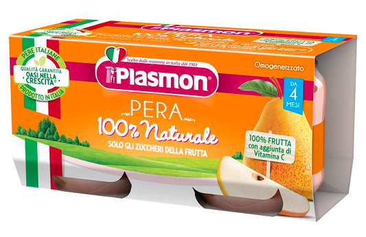 PLASMON OMOGENEIZZATO PERA 2X80 G