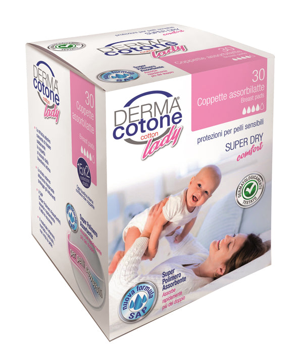 DERMACOTONE COPPETTA ASSORBILATTE 30 PEZZI