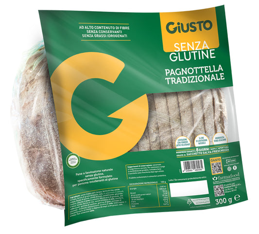 GIUSTO GLUTEN-FREE BREAD ROLL 300 G