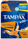 TAMPAX &GO SUPER PLUS 18 PEZZI