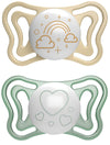 CHICCO SUCCHIETTO LIGHT LUMI SILICONE 2-6M 2 PEZZI
