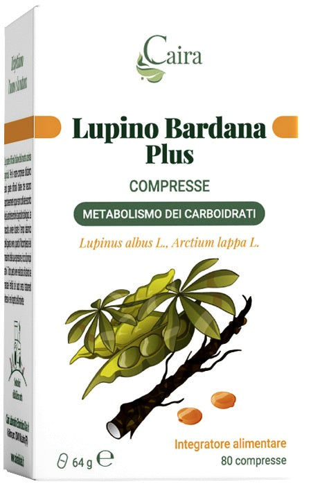 CAIRA LUPINO BARDANA PLUS 80 COMPRESSE DA 0,8 G