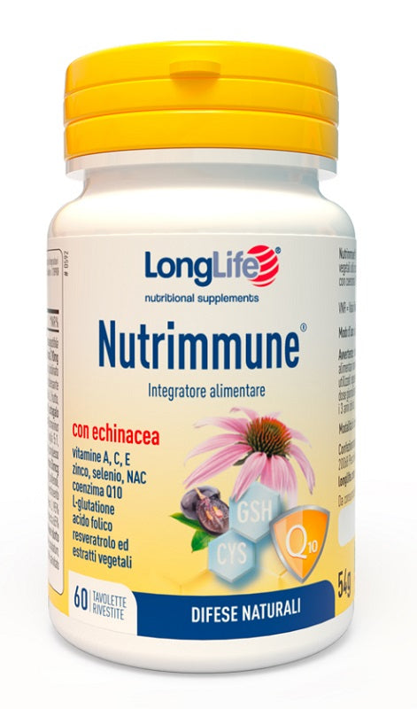 LONGLIFE NUTRIMMUNE 60 TAVOLETTE RIVESTITE