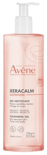 AVENE XERACALM NUTRITION CLEANSING GEL 750 ML