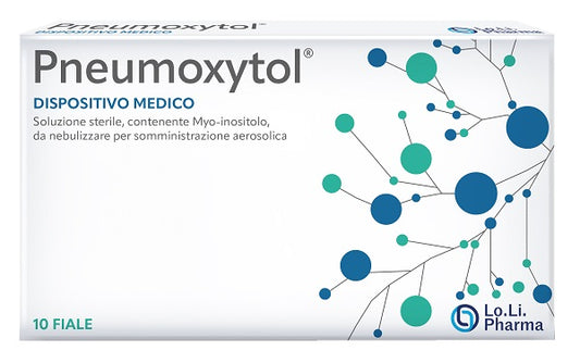 PNEUMOXYTOL SOLUZIONE STERILE DA NEBULIZZARE PER SOMMINISTRAZIONE AEROSOLICA 10 FIALE 3 ML