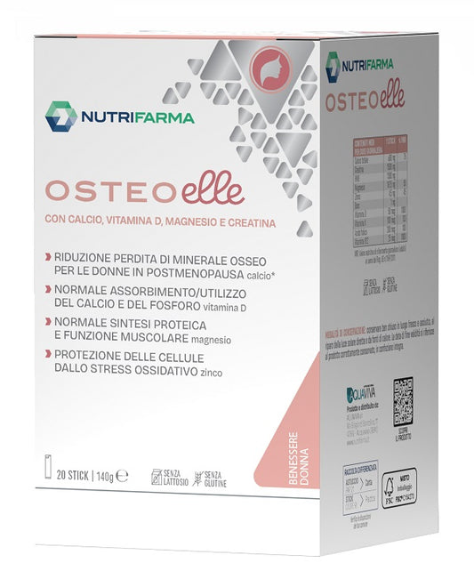 OSTEOELLE 20 STICKS GLUTEN AND LACTOSE FREE