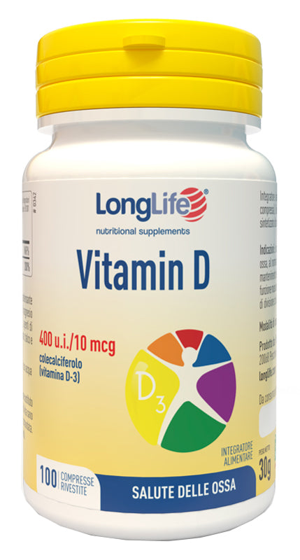 LONGLIFE VITAMIN D 400UI 100 COMPRESSE RIVESTITE
