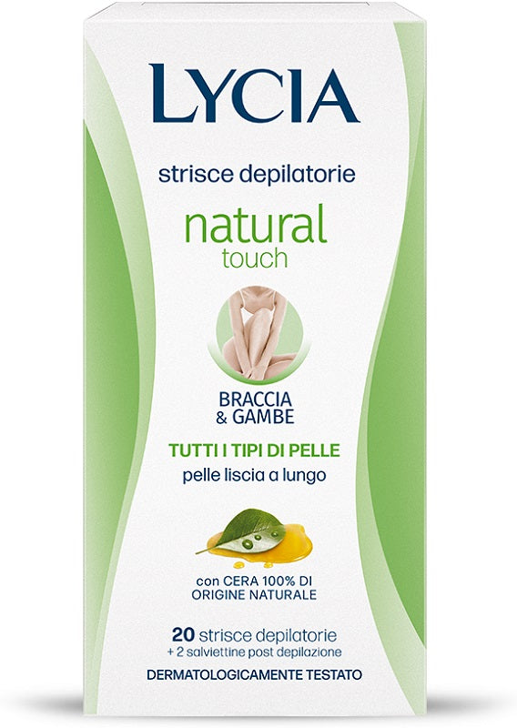 LYCIA 20 STRISCE B/G NATURALE 12 PEZZI