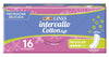 PROTEGGISLIP LINES INTERVALLO COTTON SOFT FRESH DISTESI 16 PEZZI