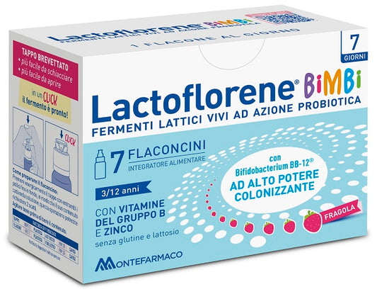 LACTOFLORENE BIMBI 7 FLACONCINI 10 ML