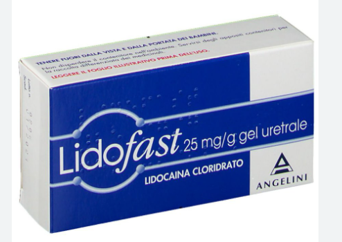 LIDOFAST*GEL URETR 25MG/G 15G