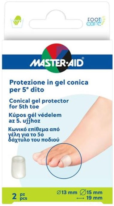 PROTEZIONE CONICA MASTER-AID FOOTCARE 5 DITO 2 PEZZI C3