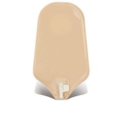 SACCA DUE PEZZI PER UROSTOMIA CON RUBINETTO SISTEMA 2S ACCUSEAL 38MM OPACA 10 PEZZI