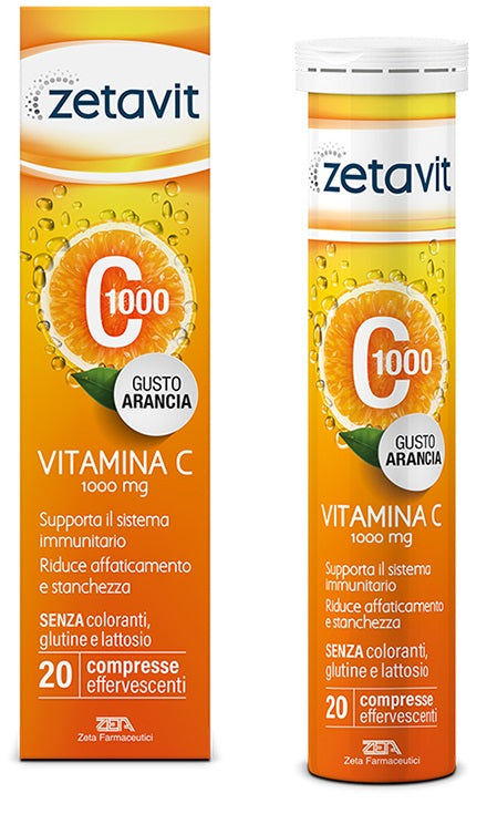 ZETAVIT C1000 20 COMPRESSE EFFERVESCENTI