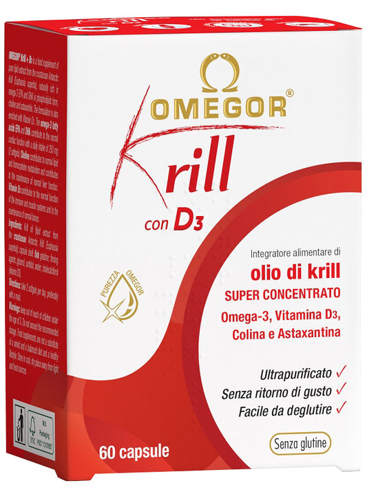OMEGOR KRILL D3 60 CAPSULES