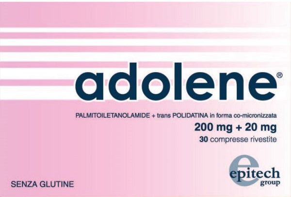 ADOLENE 200MG+20MG 30 COMPRESSE