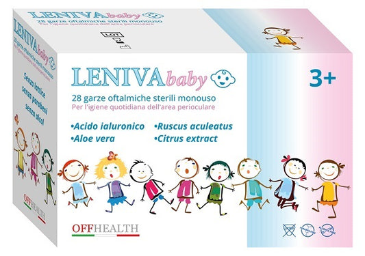 LENIVA BABY OPHTHALMIC WIPES 28 PIECES