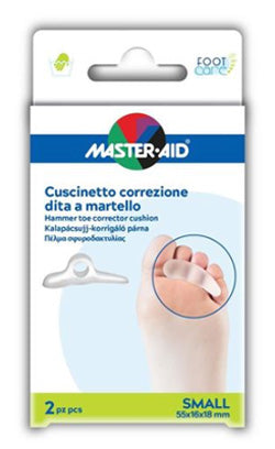 MASTER-AID FOOTCARE HAMMER TOE CORRECTOR SMALL 2 PIECES C12