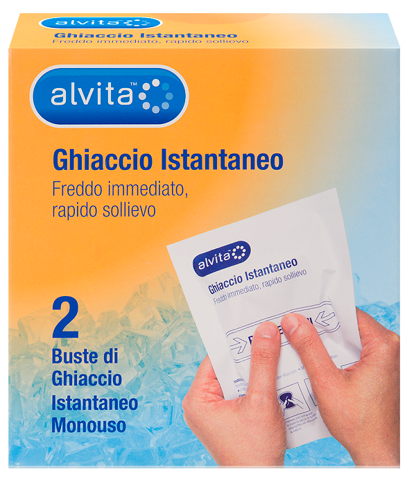 GHIACCIO ISTANTANEO ALVITA 2 PEZZI