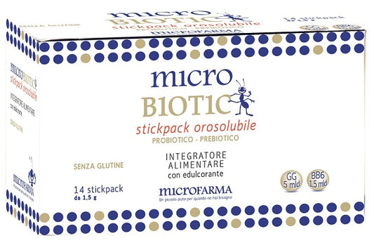 MICROBIOTIC STICK PACK 14 BUSTINE