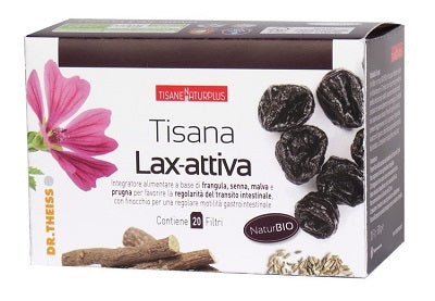 NATURPLUS LAX-ACTIVE HERBAL TEA 20 FILTERS