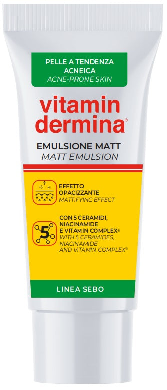VITAMINDERMINA SEBO EMULSIONE MATTINO 40 ML